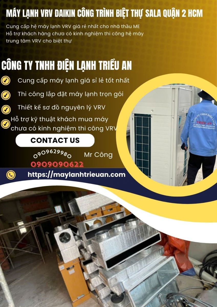 máy lanh  daikin vrv