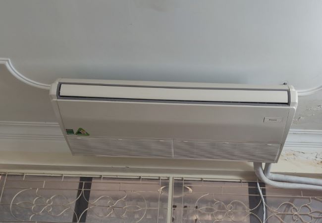 Chọn máy lạnh áp trần daikin inverter 4hp thay cho máy treo tường công suất lớn